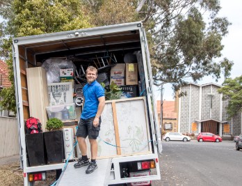 Inner West removalists & storage - moving truck carrying furniture